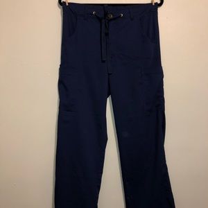 navy scrub pants
